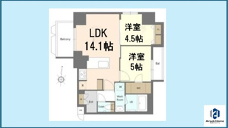 【間取り】 | S-RESIDENCE高岳bresa