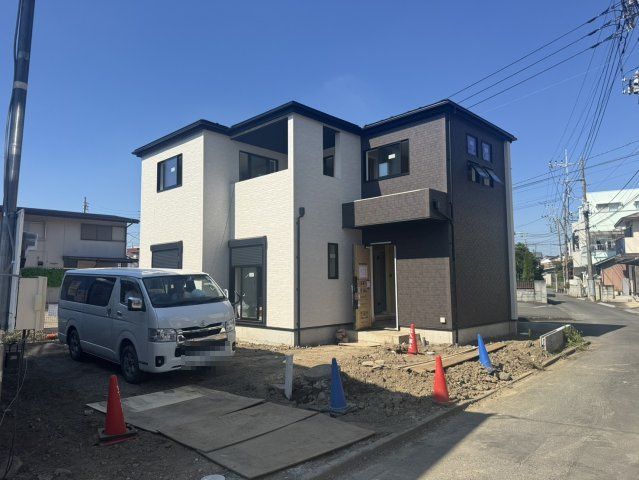 行田市旭町　の外観|１号棟現地外観（2026年10月10日）撮影