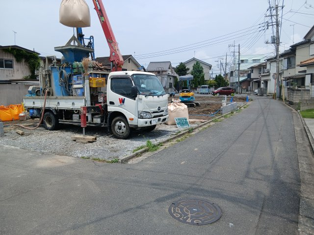 行田市旭町　の前面道路含む現地写真|現地前面道路（2026年07月17日）撮影