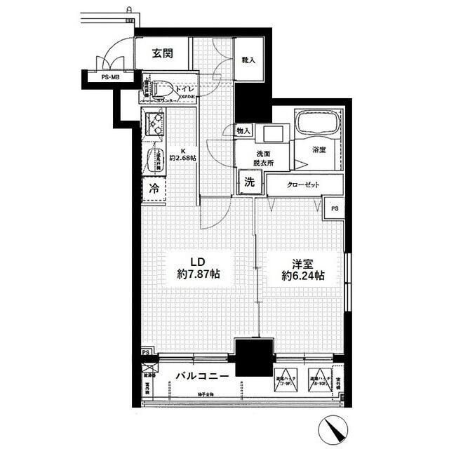 アイル東京向島弐番館の間取り