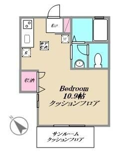 マーベルサイド一番館の間取り