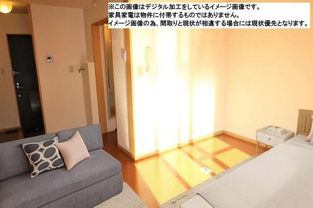 マーベルサイド一番館の寝室