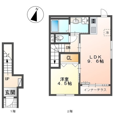 クレスト・若宮の間取り