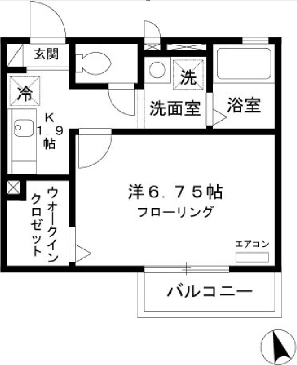 アンフラーゼの間取り
