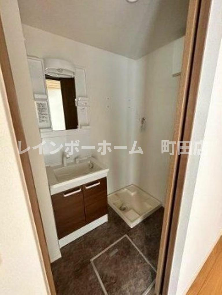 フォレストテラス本厚木※初期費用分割後払いサービス利用可能物件の独立洗面台|※別号室参考写真