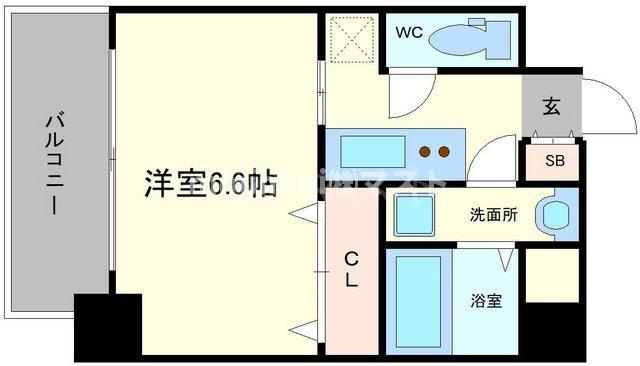 ラグゼ海老江Ⅱの間取り