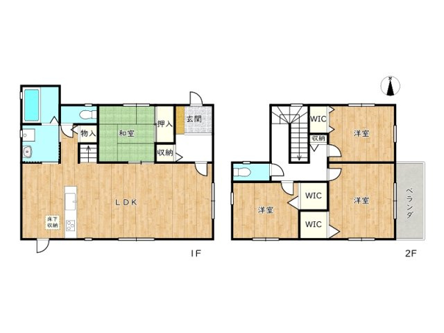 【間取り】 | 姫路市広峰１丁目／中古戸建