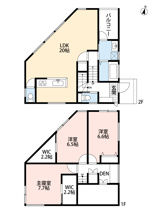 茨木市南春日丘5丁目3号地　新築戸建の画像
