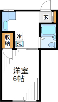 【間取り】 | サンローズS