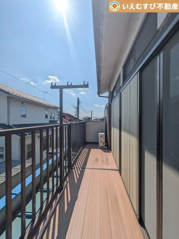 行田市栄町　中古戸建のバルコニー