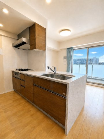 パークホームズLALA南船橋ステーションプレミアのキッチン|CG加工済