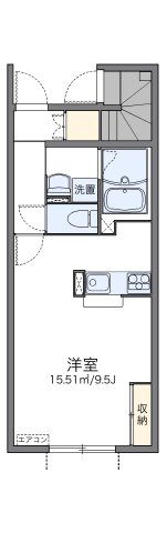 【間取り】 | レオネクスト筑紫町