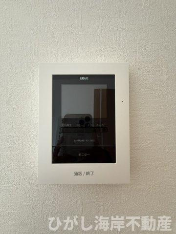 茅ヶ崎市中島　中古戸建のセキュリティ|TVモニター付きインターフォン