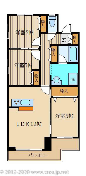 志木アーバンハイツの間取り