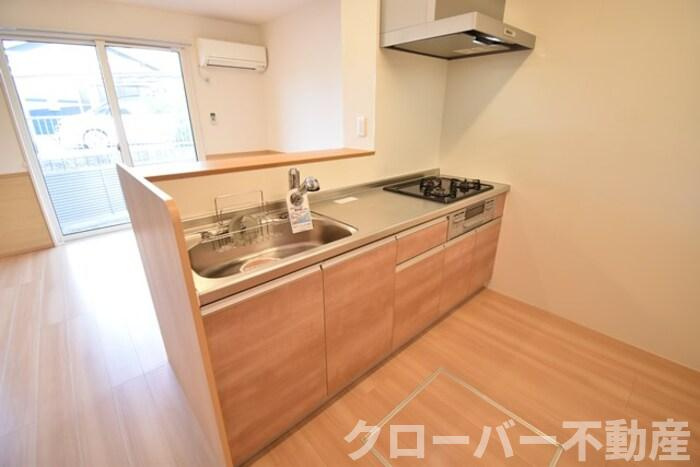 セジュール澄Ⅲ B棟のキッチン|キッチン