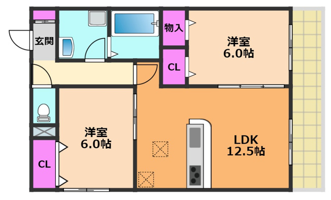 【間取り】 | 和～なごみ～kasuga