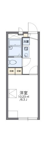 レオパレスノクターンの間取り