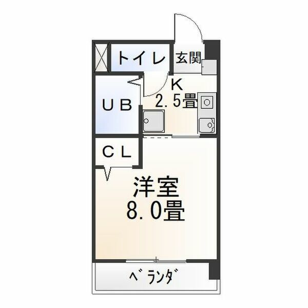 グランデュール16の間取り