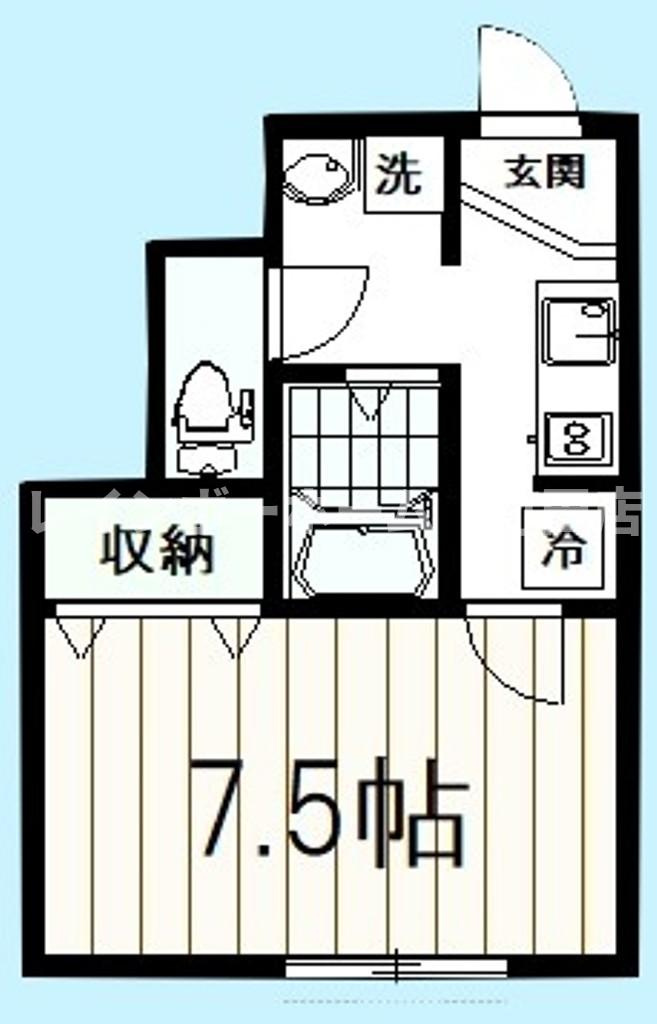 メゾン・ド・マナー※初期費用分割あと払いサービス利用可能物件の間取り