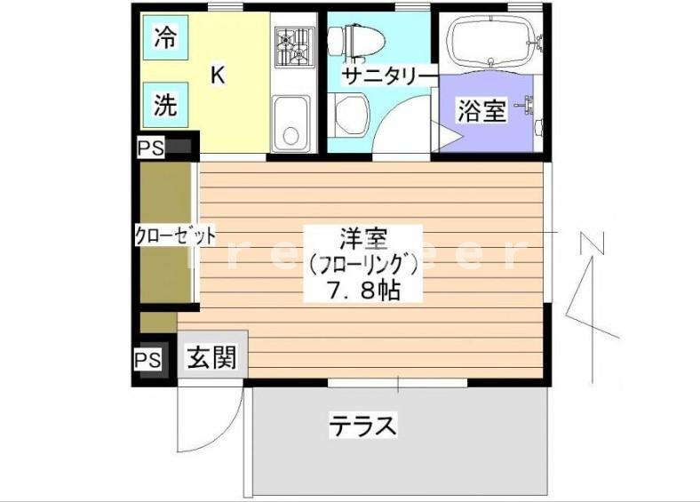 ウィステリアⅠの間取り