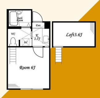 【間取り】 | オレンジロム | 間取りです。