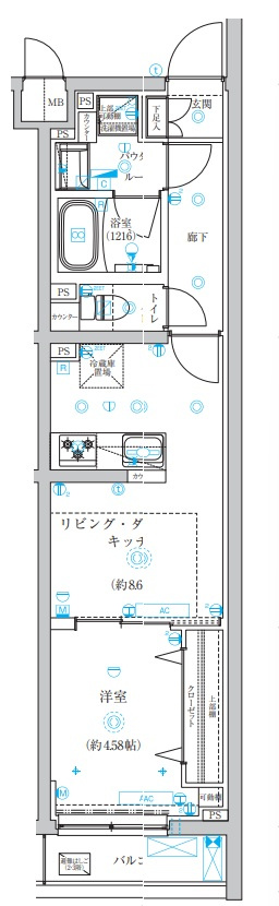 アーバンパーク成増Ⅱの間取り