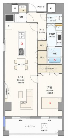 C.P.主税町レジデンス