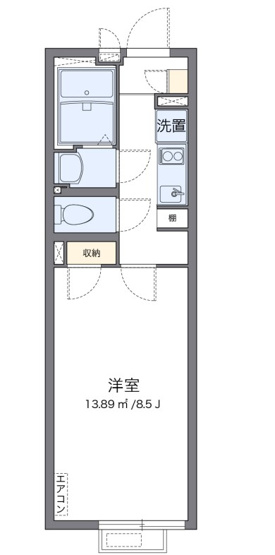 【間取り】 | クレイノあかつき