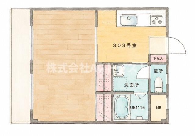 【間取り】 | シャルム宮原