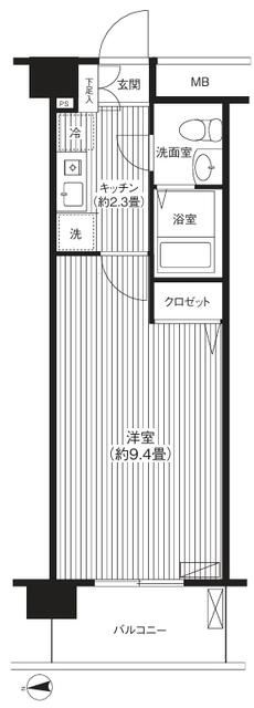 ル・ポローニアの間取り