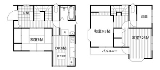 【間取り】 | 山中様貸家
