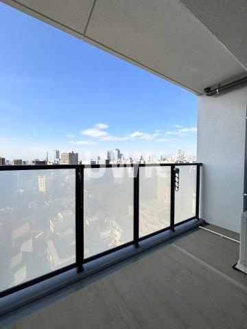 名古屋市中区橘１丁目の賃貸マンションのバルコニー