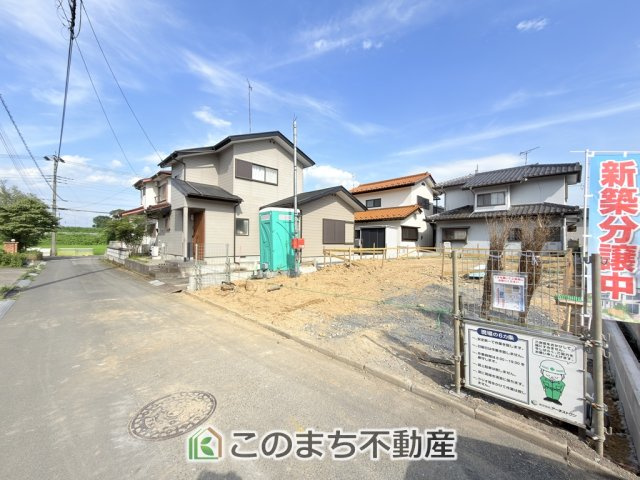 CRADLEGARDEN芳賀町東水沼第2の前面道路含む現地写真|前面道路含む現地写真