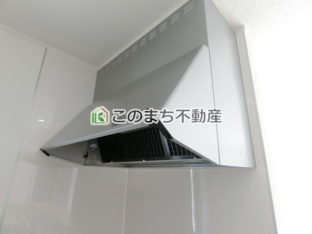 CRADLEGARDEN芳賀町東水沼第2のキッチン|お料理の匂いもスッキリ♪シンプルデザインで掃除も簡単‼