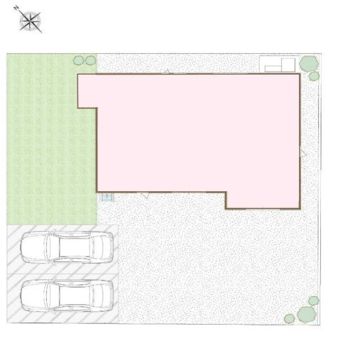 【中古戸建】前橋市元総社町の区画図|■区画図
