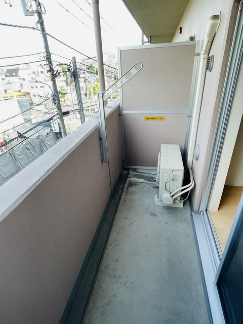 トレセリア大和田弐番館のバルコニー