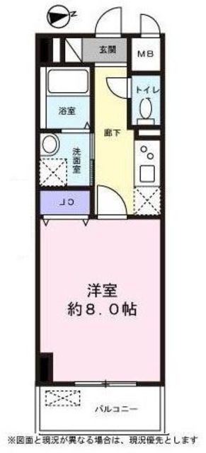 トレセリア大和田弐番館の間取り