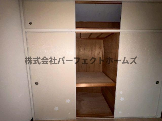 藤阪ハイツA1棟の収納|収納スペース豊富です