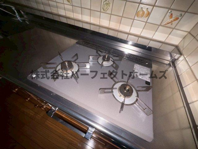 藤阪ハイツA1棟のキッチン|使いやすいキッチンです
