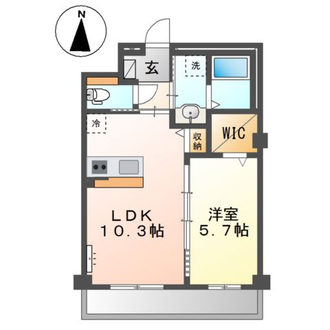 【間取り】 | メゾンボヌールＡ