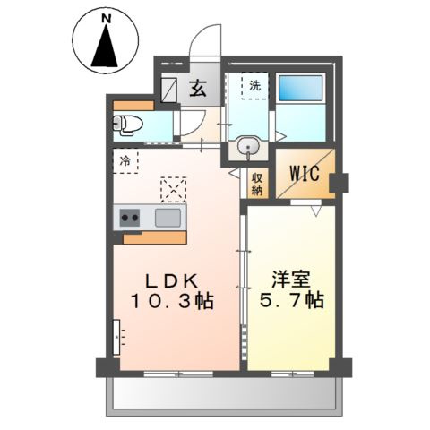 【間取り】 | メゾンボヌールＡ