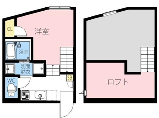 【間取り】 | ＲＩＺＥＳＴ　幕張 | 間取りです。