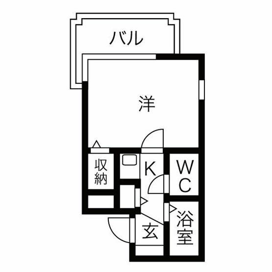 【間取り】 | モントーレ六本松