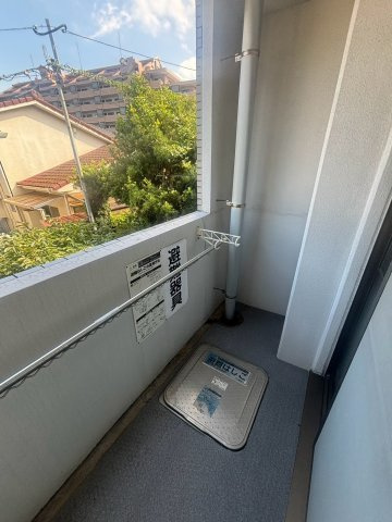 スカイコートK1のバルコニー