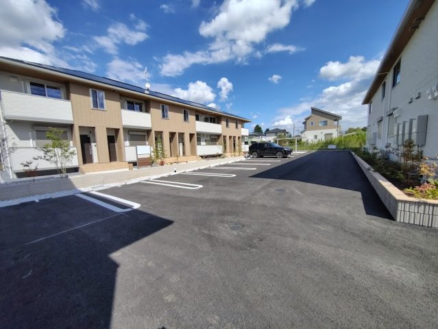 Rave wel田宮の駐車場