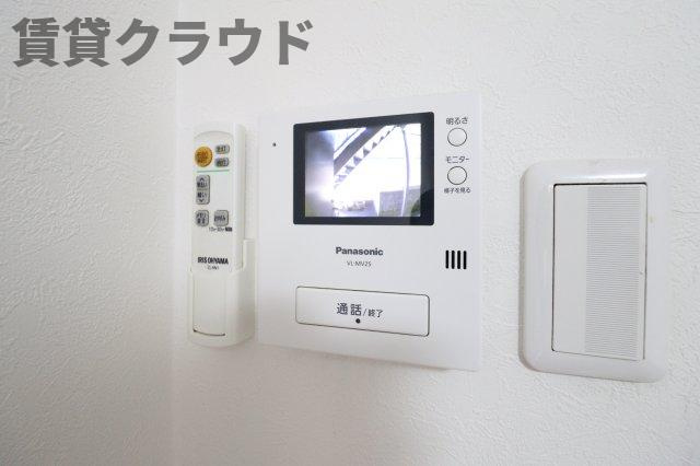 メゾンクレールⅡのセキュリティ|TVモニターホン付きでセキュリティ面も安心！