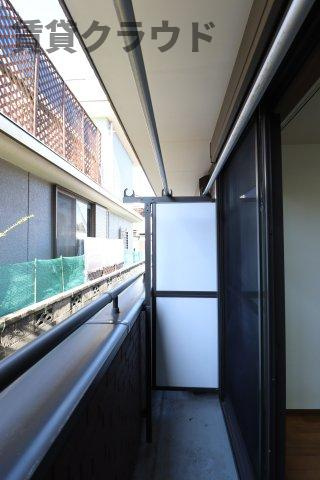 メゾンクレールⅡのバルコニー|明日を自由に『Asfree』賃貸クラウド千葉蘇我店です！