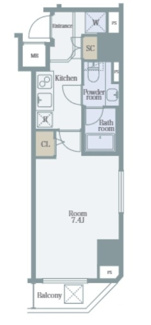 【間取り】 | Ｃａｓａ　Ｓｐｌｅｎｄｉｄｏ　Ｔｏｒａｎｏｍｏｎ　Ｅｓｔ | 間取りです。
