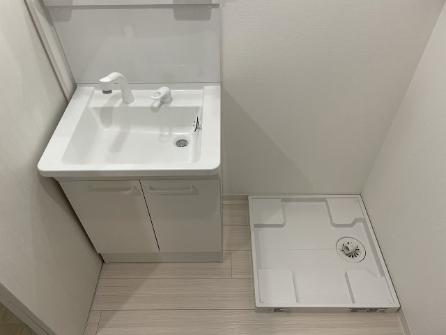 キャトルセゾン豊中本町の洗面所
