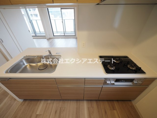 プレサンス四天王寺のキッチン